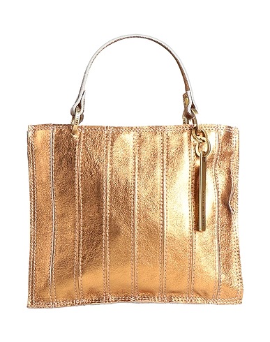 CATERINA LUCCHI Handbag GOLD Bronze Calfskin