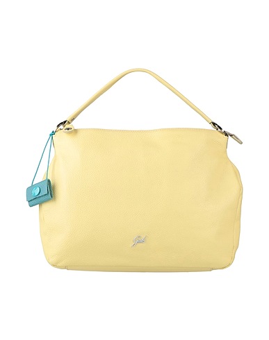 GABS Handbag Pastel yellow Calfskin