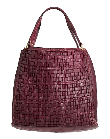 CATERINA LUCCHI Handbag GOLD Plum Calfskin, Cow leather