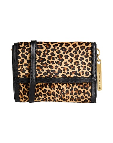 CATERINA LUCCHI Across-body bag Black Cowhide
