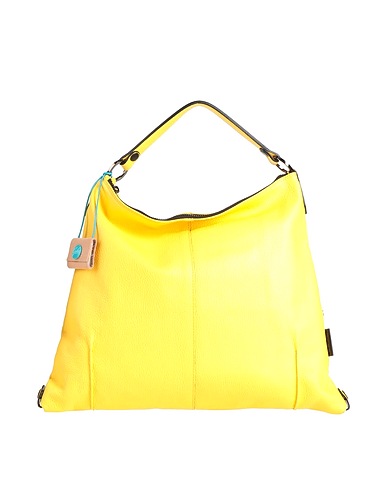 GABS Handbag Yellow 100% Calfskin