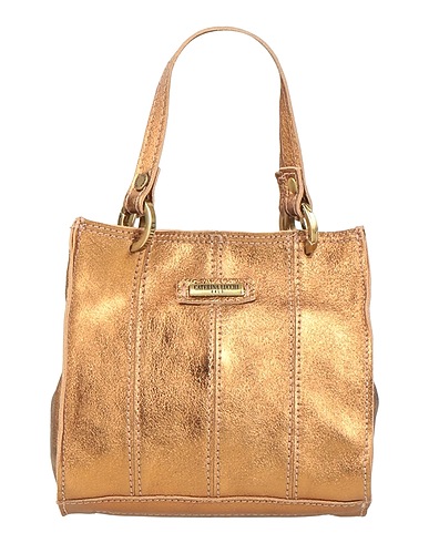 CATERINA LUCCHI Handbag GOLD Bronze Calfskin