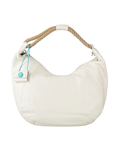 GABS Borsa a mano Off white 100% Pelle di vitello