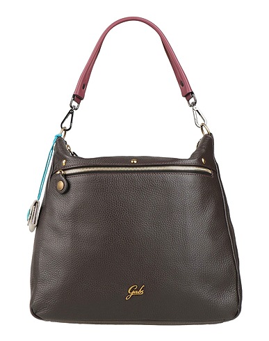 GABS Shoulder bag Dark brown Calf hair