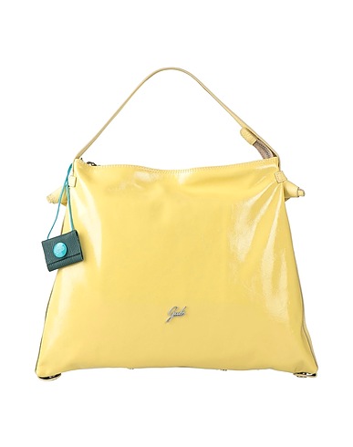 GABS Handbag Pastel yellow Cow leather