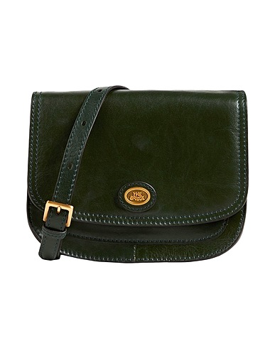 THE BRIDGE Cross-body bags Dark green Leather