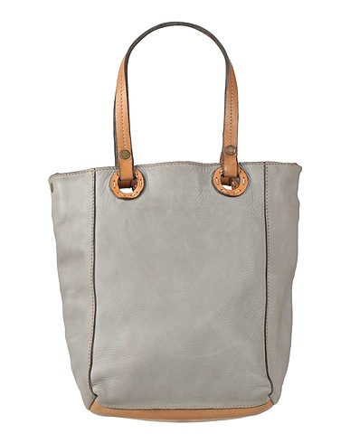 CATERINA LUCCHI Handbag Sky blue 100% Calfskin