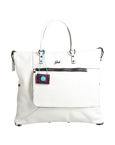 GABS Handbag White 100% Calfskin