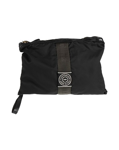 CAMPOMAGGI Handtasche Schwarz 100% Polyamid, Vachette
