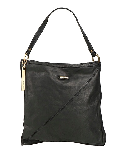 CATERINA LUCCHI Handbag GOLD Black Cow leather, Cowhide