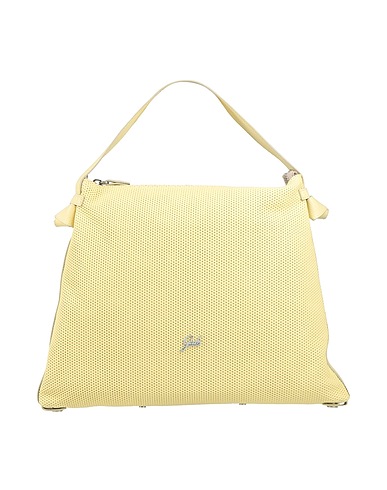 GABS Handbag Pastel yellow 100% Calfskin