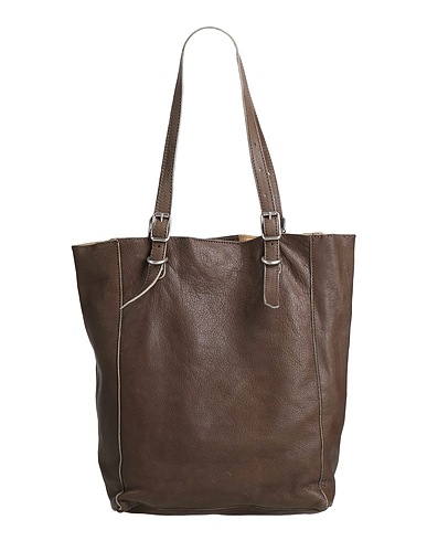 CAMPOMAGGI Handbag Military green Cowhide