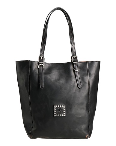 CAMPOMAGGI Handbag Charcoal Cowhide