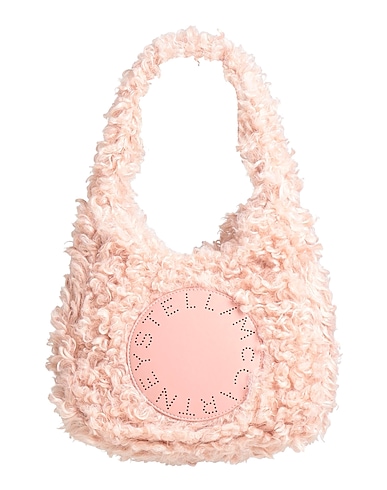 STELLA McCARTNEY Handbag Pink 100% Polyester, Polyurethane