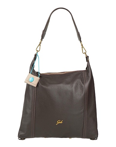 GABS Shoulder bag Dark brown Calfskin