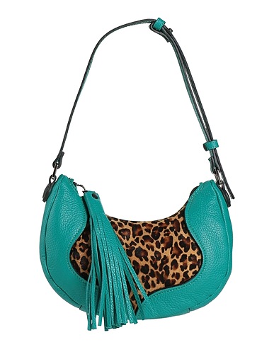 GABS Shoulder bag Turquoise Calfskin