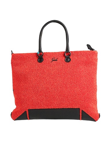 GABS Handbag Tomato red 55% Cotton, 41% Acetate, 4% Polyester, Calfskin