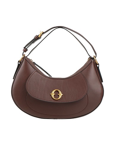 OTTOD'AME Borsa a mano Cioccolato Pelle