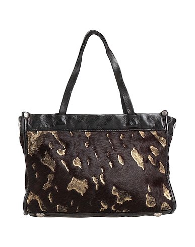 CAMPOMAGGI Handbag Black Leather