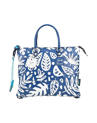 GABS Handbag Blue 100% Calfskin