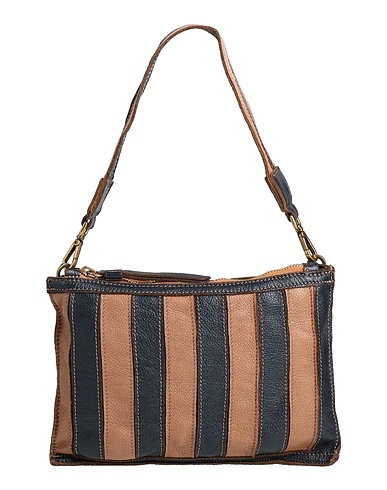CATERINA LUCCHI Handbag GOLD Midnight blue Calfskin
