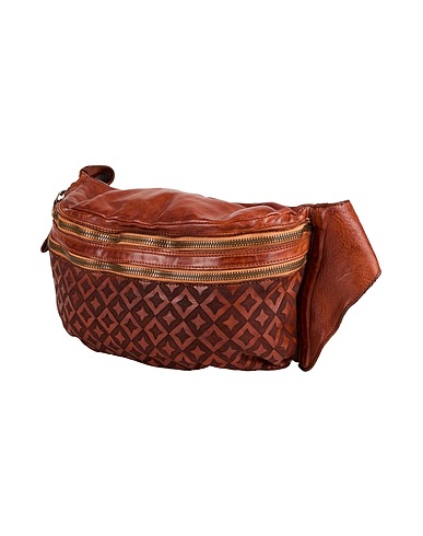 CAMPOMAGGI Belt Bags Tan 100% Cow leather