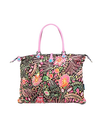 GABS Handbag Black 100% Polyamide, Calfskin