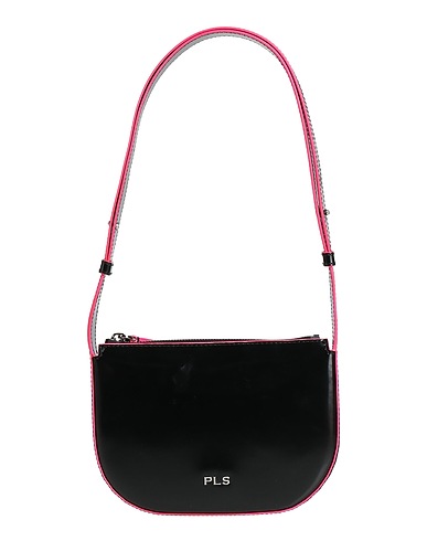 PHILOSOPHY di LORENZO SERAFINI Shoulder bag Black Leather