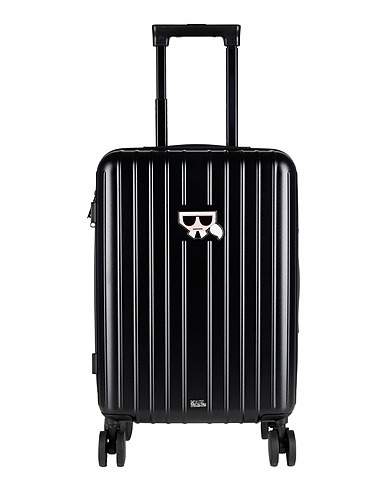 KARL LAGERFELD Luggage Black Plastic