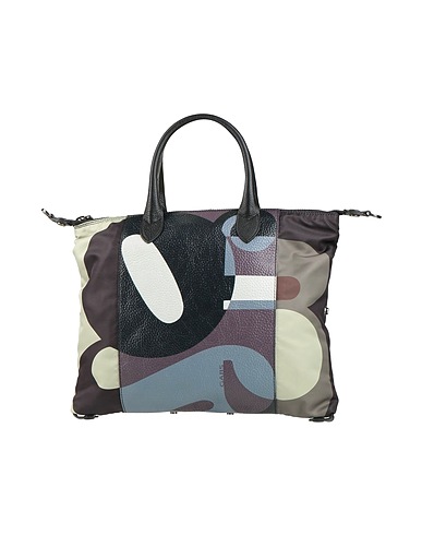 GABS Handbag Black Calfskin, Polyester