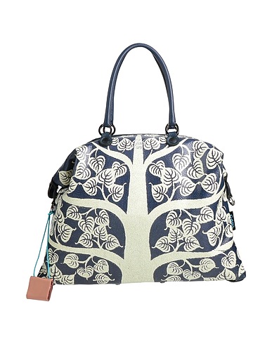 GABS Borsa a mano Blu Pelle di vitello