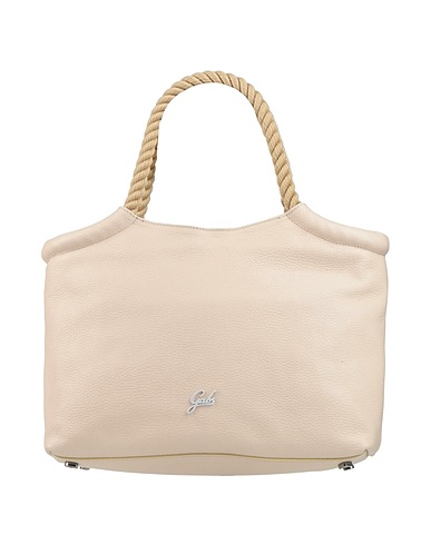 GABS Handbag Beige Calfskin