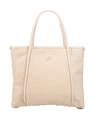 GABS Handbag Beige Calfskin