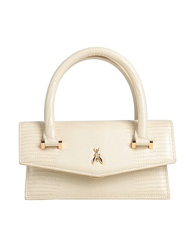 PATRIZIA PEPE Handbag Off white Leather