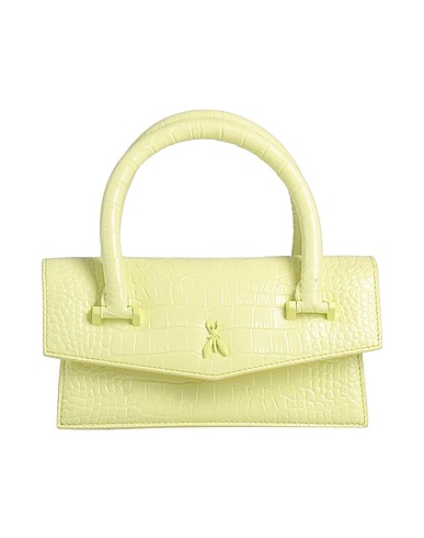 PATRIZIA PEPE Handbag Lime green Leather
