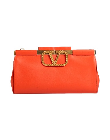 VALENTINO GARAVANI Handbag Orange Leather