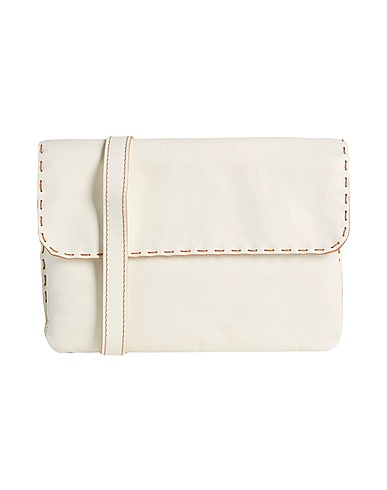 CAMPOMAGGI Across-body bag White Cow leather