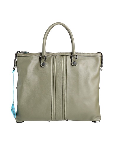 GABS Handbag Military green 100% Calfskin