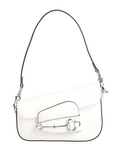 GUCCI Bolso de mano Blanco Cuero