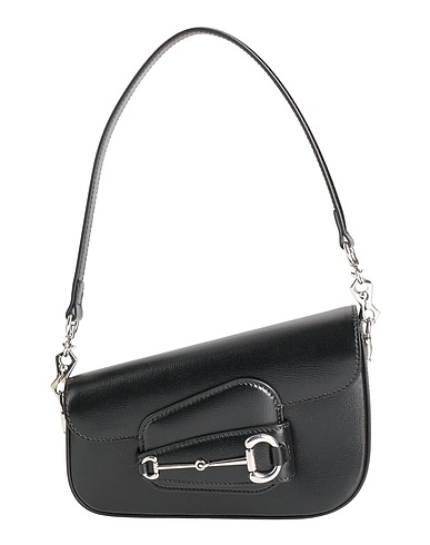 GUCCI Handbag Black Leather
