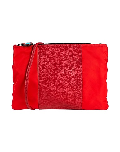 GABS Borsa a tracolla Rosso Pelle di vitello, Poliestere