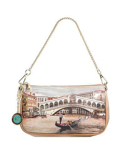YNOT? Handbag Beige 100% PVC - Polyvinyl chloride, Leather