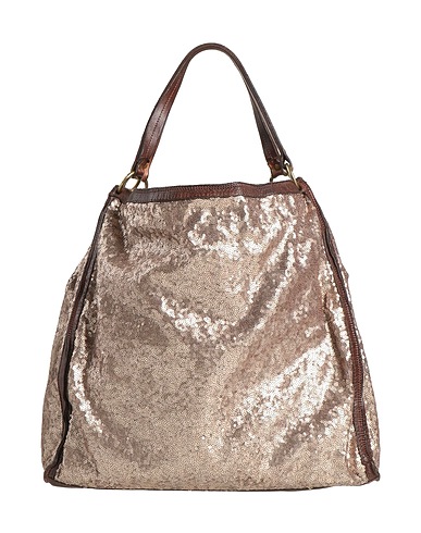 CATERINA LUCCHI Handbag GOLD Platinum Calfskin