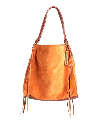 CATERINA LUCCHI Handbag GOLD Tan Calfskin