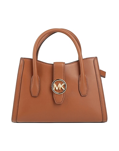 MICHAEL MICHAEL KORS Handbag Camel 75% Polyurethane, 20% Polyester, 3% Calcium carbonate, 2% Wood