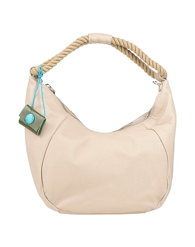 GABS Handbag Beige Calfskin
