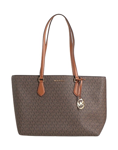 MICHAEL MICHAEL KORS Shoulder bag Dark brown 84% PVC - Polyvinyl chloride, 10% Polyester, 5% Other Fibres, 1% Polyurethane
