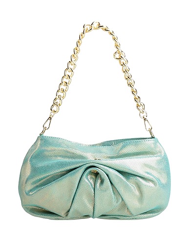 M★BRC Handbag Turquoise Leather