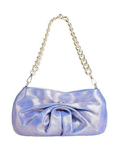 M★BRC Handbag Blue Leather