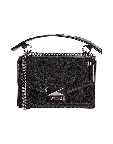KARL LAGERFELD Handbag Black 80% Polyurethane, 20% Thermoplastic polyurethane